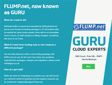 Tablet Screenshot of flump.net